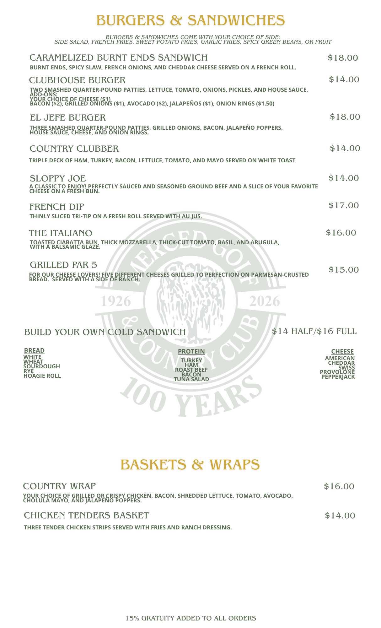 2026 Menu 2